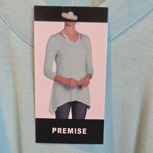 Premise Women's Sky Blue Tunic Top